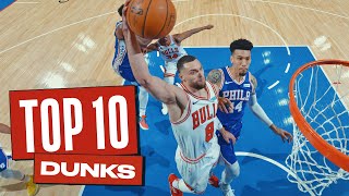 Zach LaVine’s Top 10 HIGH FLYING Dunks ✈ [upl. by Kenton]