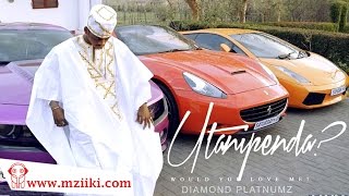 Diamond Platnumz  Utanipenda Lyric with English Translation Video [upl. by Llerrud]