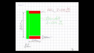 Video zur UWert Berechnung inhomogener Bauteile [upl. by Hasseman]