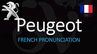 How to Pronounce Peugeot And WHY  French Car Pronunciation Explained [upl. by Grantley]