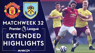 Manchester United v Burnley  PREMIER LEAGUE HIGHLIGHTS  4182021  NBC Sports [upl. by Torin]