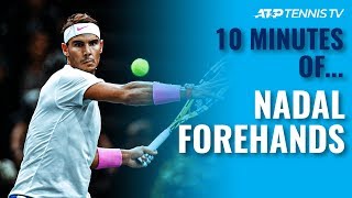 10 MINUTES OF Rafael Nadal Forehands [upl. by Faludi]