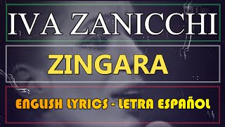 ZINGARA  Iva Zanicchi Winner Sanremo 1969 Letra Español English Lyrics Testo Italiano [upl. by Attemaj]