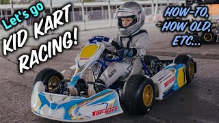 HOW TO GET STARTED IN KID KART RACING  Go Kart racing at 6years old  Learn how to start racing [upl. by Aloap289]