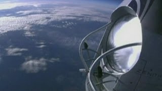 500mph skydive Felix Baumgartner trains for recordbreaking fall [upl. by Menard]