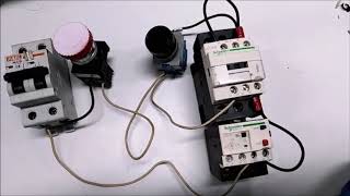 overload relay setting and contactor control [upl. by Yerot]