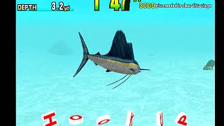 Sega Marine Fishing Dreamcast Gameplay No Commentary [upl. by Relyt]