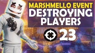 DESTROYING PLAYERS AT MARSHMELLO EVENT [upl. by Ynahpit]