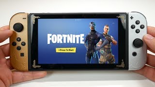 Fortnite on Nintendo Switch Gameplay [upl. by Hsevahb]