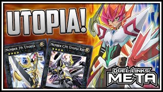 ZEXAL Morph Utopia True Yuma Deck YuGiOh Duel Links [upl. by Nauqal186]