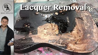 How to remove a lacquer finish [upl. by Ettennad]