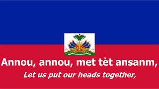 National Anthem of Haiti Creole Version  quotLadesalinyènquot [upl. by Sella]