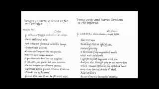 LEuridice the earliest surviving opera original version complete [upl. by Cirdla]