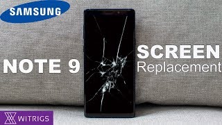 Samsung Note 9 Screen Replacement  Repair Guide [upl. by Etz]