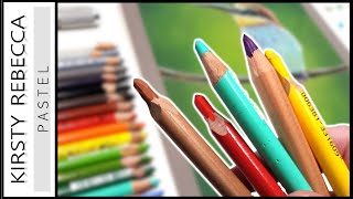 How to use PASTEL PENCILS  A complete BEGINNER guide [upl. by Nnek953]