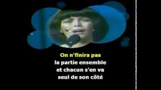 Bravo tu as gagné  Mireille Mathieu Karaoké [upl. by Megan139]