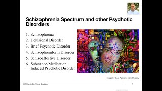 DSM5 Schizophrenia Spectrum and other Psychotic Disorders [upl. by Sesom]