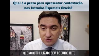 Qual é o prazo para apresentar contestação nos Juizados Especiais Cíveis [upl. by Ojok]