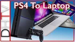 How To Connect PS4 To Laptop  Playstation 4 Remote Play PC amp Mac [upl. by Hgielrebmik]