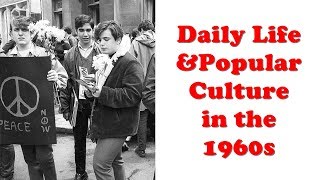 History Brief 1960s Daily Life and Pop Culture [upl. by Ebneter]