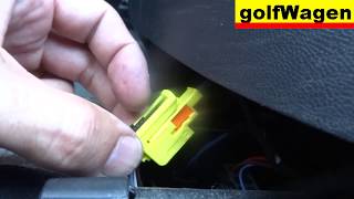 Skoda Octavia 2 airbag light reset [upl. by Gnolb]