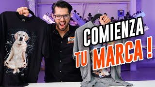 ¿Cómo imprimir camisetas Métodos técnicas y tecnologías ✅ [upl. by Rumery]