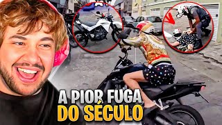 REAGINDO A PIOR FUGA DO SÉCULO  React Xracing [upl. by Fillander]