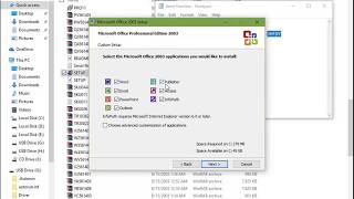 How To Install Microsoft Office 2003 On Windows 10 [upl. by Swanhilda213]