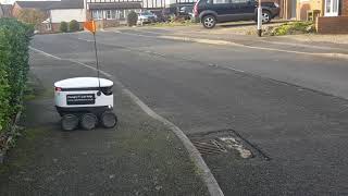 robot delivery Northampton [upl. by Snehpets]