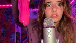 ASMR SLIME ON THE MIC [upl. by Castara97]