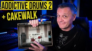 How to use Addictive Drums 2 in Cakewalk by Bandlab [upl. by Olnton]