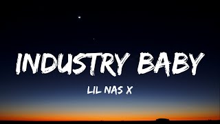 Lil Nas X  Industry Baby Lyrics [upl. by Eimot]