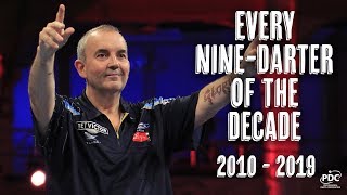 Every Televised NineDarter of the Decade  20102019 [upl. by Holleran]