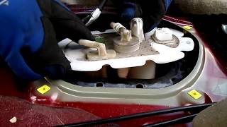 Subaru Outback Fuel Pump Removal [upl. by Winfield]