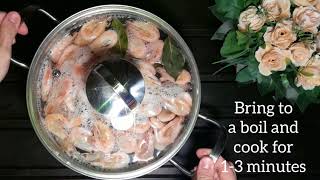 How to Boil Shrimp [upl. by Rourke289]