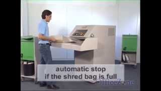 Destroyit 4107 Industrial Paper Shredder [upl. by Alywt471]