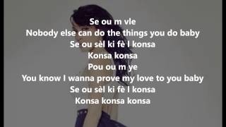 Konsa by Phyllisia Ross Lyrics [upl. by Anahtor]