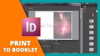 How to quotPrint Bookletquot in InDesign  BOOK DESIGN [upl. by Jarrell]