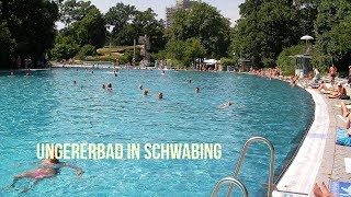 Ungererbad  Freibad in München Schwabing [upl. by Neelie]