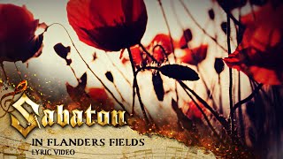 SABATON  In Flanders Fields Official Lyric Video [upl. by Dumond]