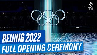 Beijing2022 Opening Ceremony  Full Replay [upl. by Howund148]