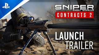 Sniper Ghost Warrior Contracts 2  Launch Trailer  PS4 [upl. by Priest642]