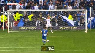 Porto 3 Vs 4 Benfica Todos os Penalties Com Relato Antena 1 12 Final Taça da Liga 2014 [upl. by Kamerman]