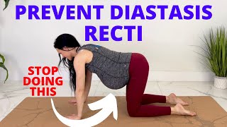 6 Mistakes Causing Diastasis Recti During Pregnancy HOW TO PREVENT DIASTASIS RECTI [upl. by Nonnahs339]