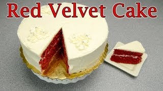 How to Make Red Velvet Cake Red Velvet Cake Recipe by Cookies Cupcakes and Cardio [upl. by Leciram]