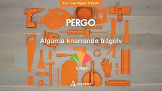 Åtgärda knarrande trägolv  Pergotutorial [upl. by Sawyor556]