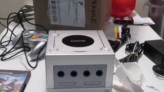 Nintendo GameCube Platinum Unboxing [upl. by Spada]