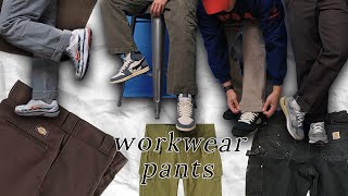 Must Have Workwear Pants Carhartt Carpenter Dickies 874 Wrangler Cargo [upl. by Gail]