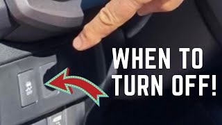 Traction Control Off Button Mechanic explains what it does and when to turn traction control off [upl. by Benedicto]