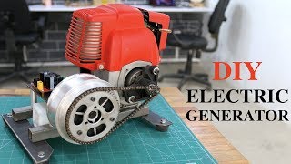 How to make a Small Electric Generator [upl. by Airotahs]